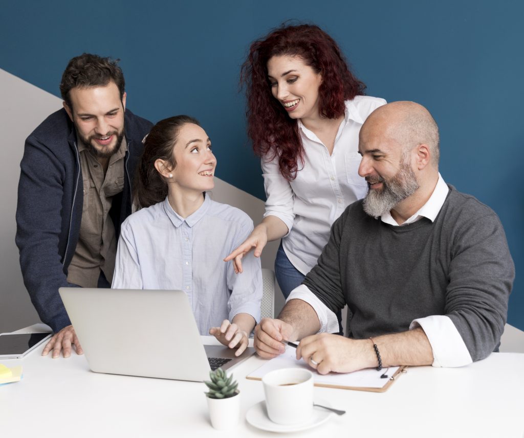 colleagues-working-together-office